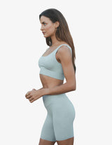 Guru Muscle Cloudy Seamless Biker Shorts, view 3