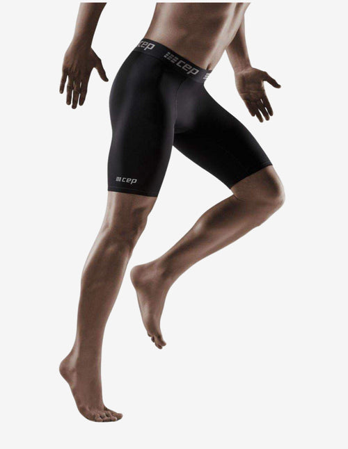 Guru Muscle CEP Compression Mens Active Base Shorts Black