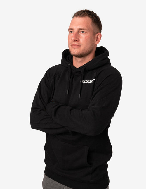 Guru Muscle Crest Pullover Hoodie Black