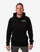 Guru Muscle Crest Pullover Hoodie Black, view 2