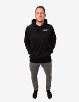 Guru Muscle Crest Pullover Hoodie Black, view 3