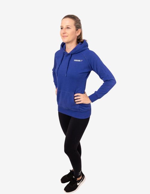 Guru Muscle Crest Pullover Hoodie Indigo