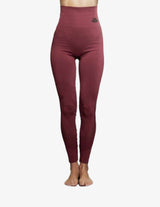 Guru Muscle Curvus Legging High Waist – BURGUNDY, view 3