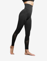 Guru Muscle Curvus Seamless Legging High Waist – BLACK, view 3