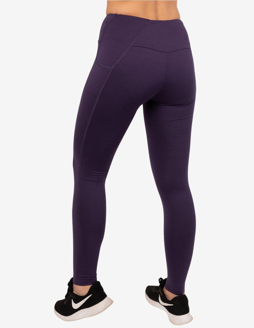 Guru Muscle Dry Sculpture Leggings Rich Purple