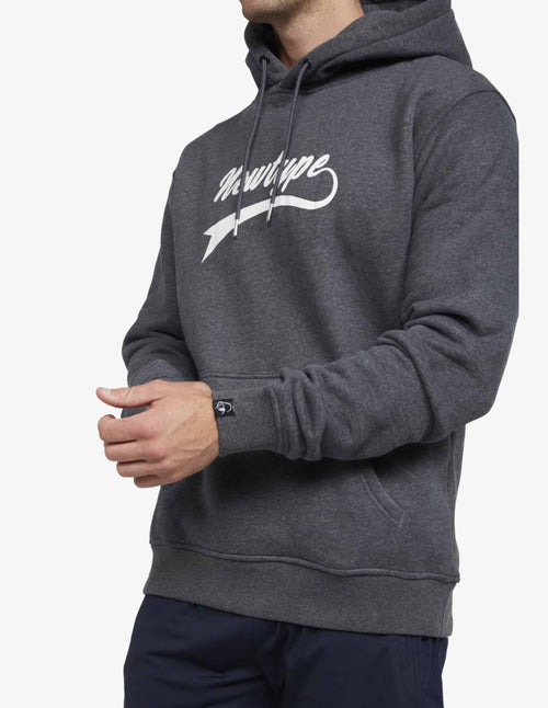 Guru Muscle Dynamic Hooded Pullover Sweatshirt - Charcoal