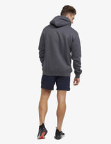 Guru Muscle Dynamic Hooded Pullover Sweatshirt - Charcoal, view 3