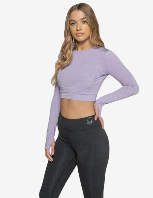 Guru Muscle Easy Breezy Long Sleeve - Purple
