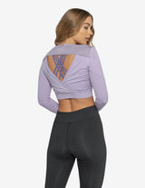 Guru Muscle Easy Breezy Long Sleeve - Purple, view 2