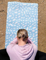 Guru Muscle Yoga Mat - Elia Blue, view 3