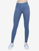 Guru Muscle Energy Seam Leggings - Blue, view 3