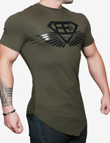 Guru Muscle Engineered Life – ARMY green, view 3