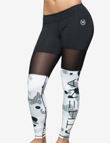 Guru Muscle EOS Ceto Leggings – Grey, view 3