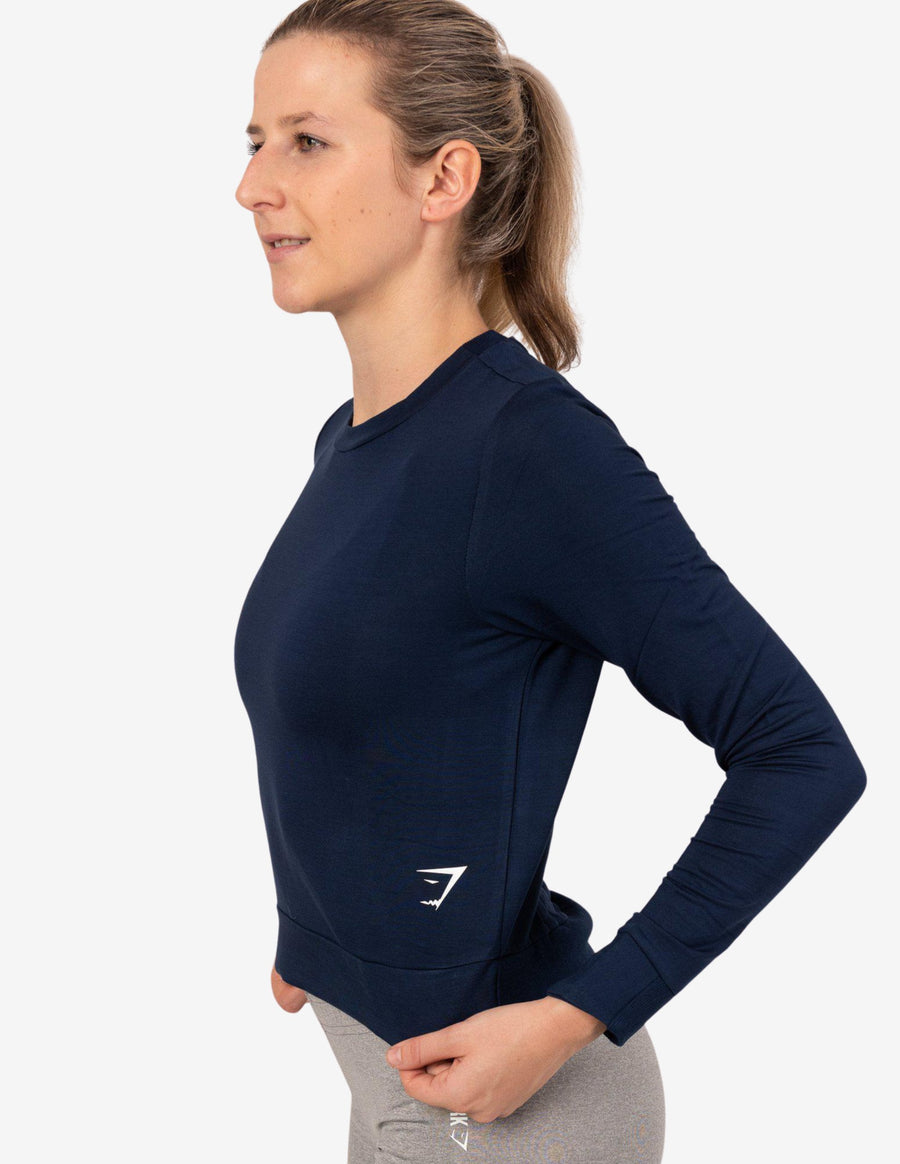 Guru Muscle Essential Sweater Sapphire Blue