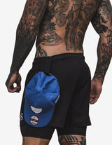 Guru Muscle Evolve or Dissolve - 2 in 1 Active Shorts, view 3