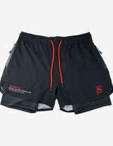 Guru Muscle Evolve or Dissolve - 2 in 1 Active Shorts, view 2