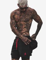 Guru Muscle Evolve or Dissolve - 2 in 1 Active Shorts, view 4