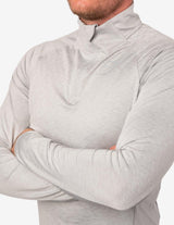Guru Muscle Fallout 1/4 zip pullover - light grey, view 2