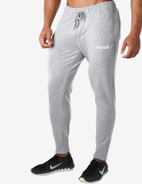 Guru Muscle Fit Tapered Bottoms Light Grey Marl
