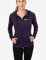 Guru Muscle Fit Hoodie Rich Purple, view 2