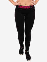 Guru Muscle Fit Leggings Black/Rose, view 3