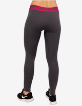 Guru Muscle FIT LEGGINGS CHARCOAL/CRANBERRY, view 2