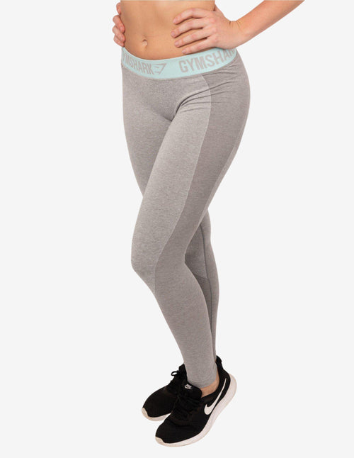 Guru Muscle Flex Leggings V3 Light Grey Marl