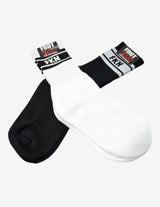 Guru Muscle Foot Porn Socks | Two Pair | White, view 2