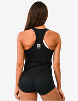 Guru Muscle Force | Classic Gym Singlet | Black, view 2