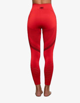 Guru Muscle FREYA 2.0 Seamless Legging High Waist – RED, view 2
