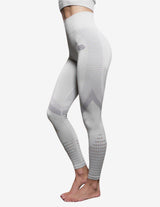 Guru Muscle Freya Seamless Legging High Waist – Light Grey, view 3