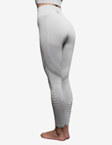 Guru Muscle Freya Seamless Legging High Waist – Light Grey, view 4