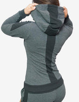 Guru Muscle GAIA HOODIE – ANTHRA, view 2