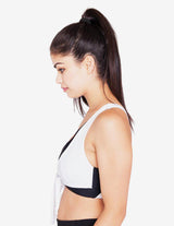 Guru Muscle Geometric Swim/Run Nursing Sports Crop, view 3