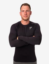 Guru Muscle Ghost LS T-shirt Nightshade Purple, view 3