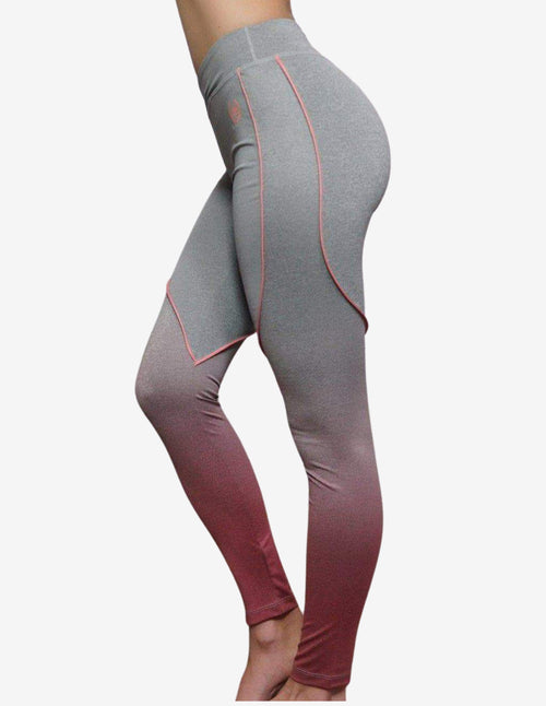 Guru Muscle Gradient Leggings – Grey Melange