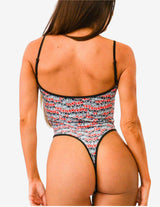 Guru Muscle Graffiti One Piece Swimsuit, view 4