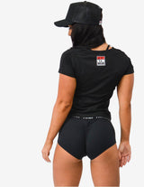 Guru Muscle Hustle | Women's Gym T-shirt, view 2
