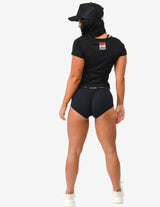 Guru Muscle Hustle | Women's Gym T-shirt, view 4