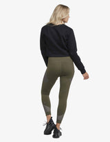 Guru Muscle Ignite Cropped Crew - Black, view 2