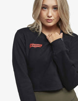 Guru Muscle Ignite Cropped Crew - Black, view 4