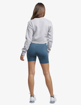 Guru Muscle Ignite Cropped Crew - Grey, view 3