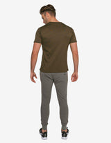 Guru Muscle Illicit Tee - Army Green, view 2