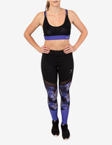 Guru Muscle Indigo Cosmo Leggings, view 3