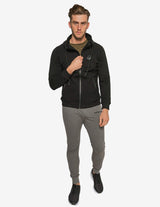 Guru Muscle Intrepid Athlete Inside Track Hoodie - Black, view 3