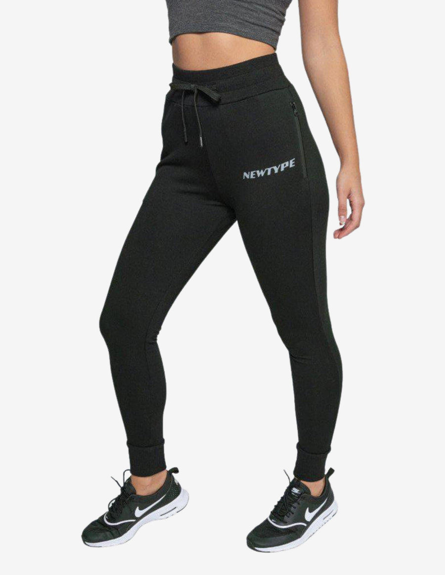 Guru Muscle Intrepid Athlete Inside Track Pant - Black
