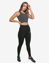 Guru Muscle Intrepid Athlete Inside Track Pant - Black, view 4