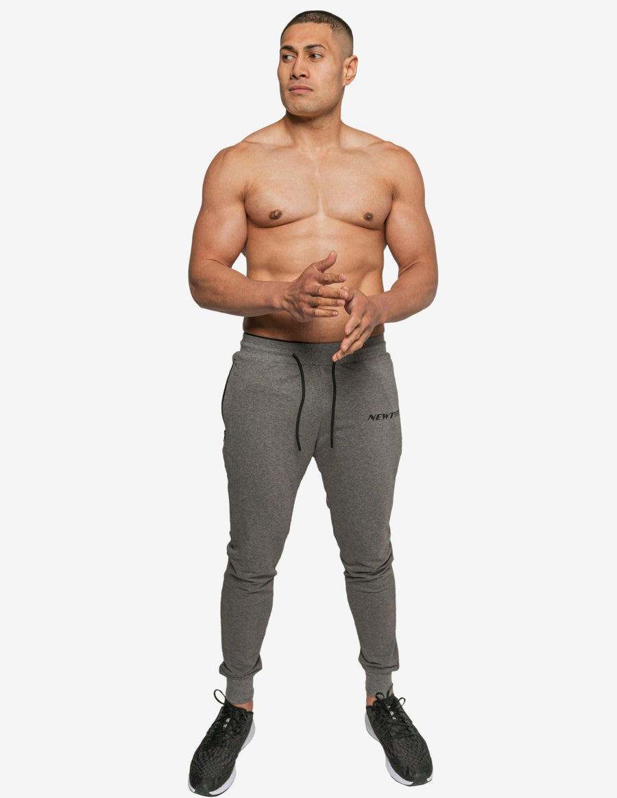 Guru Muscle Intrepid Athlete Inside Track Pant - Grey
