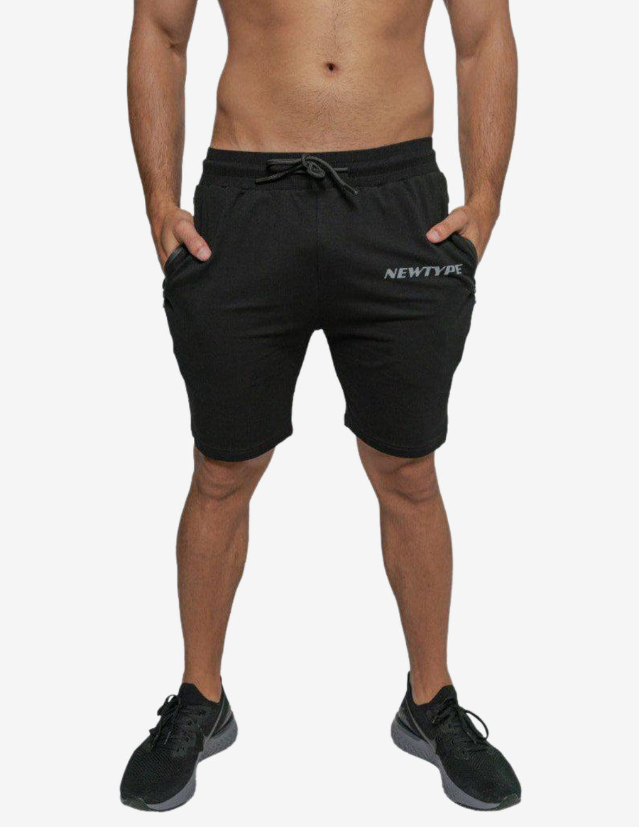 Guru Muscle Intrepid Athlete Inside Track Short - Black