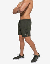 Guru Muscle Intricate Shorts - Black, view 2